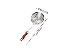 TEMU Cuchara Coladora de Acero Inoxidable de Resistencia con Agujero - Filtro para Hogar, Hotel, Picnic - Cuchara Multiusos para Sopa, Salsa, Líquidos y Alimentos
