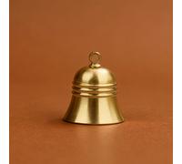 TEMU Cuentas de campana de cobre, adornos de latón, campana de cobre para puerta, sonido para el hogar, campanillas de viento colgantes, artesanías de campanas decorativas
