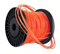 TEMU Cuerda de nailon de 5 lados para recortadoras de césped, con un diámetro de 2.4 mm y una de , - Adecuada para cortacéspedes y bordeadoras