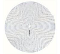 TEMU Cuerda de pesaje de plomo de 12M, estilo , resistente, para cortinas, duradera y fácil de instalar, para mosquitera, para exteriores y marcos de ventanas, material de hierro fundido de /M
