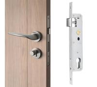 TEMU Cuerpo de cerradura de punto único 8525, cerradura de puerta, cuerpo de cerradura de punto único, para puertas de patio, cerraduras de de tubo, cerraduras de puerta, puertas de jardín