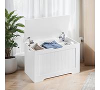 TEMU de almacenaje, zapatero, baúl con 2 Bisagras de Seguridad, Estilo Moderno, 40 x 76 x 48 cm, para Pasillo, Dormitorio