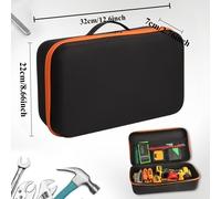 TEMU de Almacenamiento de Herramientas con Múltiples Compartimentos y Bolsas con Cremallera - Bolsa Portátil para Herramientas, Ideal para Mecánicos, Proyectos DIY y Uso en el Hogar