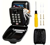 TEMU de Almacenamiento de Llaves para Exteriores, Estuche de Llaves de Gran Capacidad, Almacenamiento Seguro para Todo Tipo de Llaves, Gestión Fácil de Llaves, Adecuado para Hogar, Garaje, Oficina