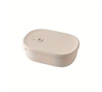 TEMU de Almuerzo de Silicona de Grado Alimenticio con Compartimentos Seguros para Microondas y Abatible - Contenedor Bento para Picnics - No - Recipiente Rectangular para Comidas