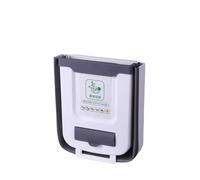 TEMU de basura de cocina plegable para colgar, sin necesidad de agacharse, para colocar debajo del mueble