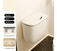 TEMU de Basura de Pared con para Baño, Papelera Colgante de Pared para Agujero, de Almacenamiento de Residuos para