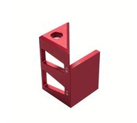 TEMU de carpintería para localizar , con plantilla de de aleación de aluminio, regla para trazar y calibre de multifuncional para ángulos de 45 y , ideal para carpintería