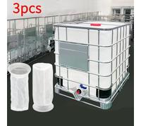 TEMU de de Agua IBC 3 Piezas, Cubierta de Nylon para Filtro, Filtro de Plástico para de Lluvia y Jardín, Tapón de - Esenciales para Hogar y Jardín