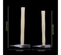 TEMU de de soldadura multiusos, de acero para clavos, mango de madera, herramienta de desmontaje para exteriores para quitar y reparar