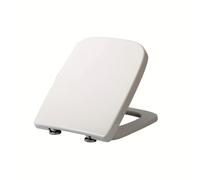 TEMU de inodoro de 1 pieza, asiento de inodoro con de cierre , fijación rápida/ rápido, duróplasto de forma cuadrada