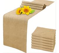 TEMU de Mesa de Vintage, 6 piezas, , Estilo , Enrollado, para Exterior e Interior, Cocina, Café, Festival, Despedida de Soltera, Decoración de Mesa para y Fiestas