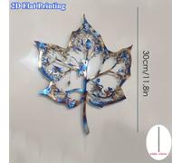 TEMU de Pared Moderno en Hierro 2D, Decoración Única para el Hogar, Colgante y Colorido | Adorno para Habitaciones, Metálico Decorativo, 1 Pieza