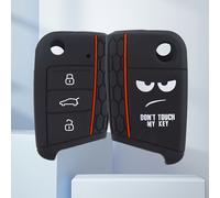 TEMU de Silicona Negra Botones para VW, Jetta 4, , , Tiguan, 3, Ibiza 4/5, Toledo 4, , , Skoda Rapid , 3, Octavia 3, Superb 3, Kodiag, Ibiza 6