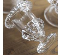 TEMU de vidrio con columna , botella de vidrio de lujo, retro, hidropónica floral, creativa y luminosa, de vidrio de cristal, adornos clásicos para decoración de y mesa