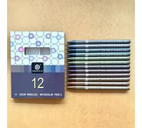 TEMU Dededepraise 12 Lápices de Acuarela sin Madera, Completo, Sin Madera. Set de 12 Lápices sin Madera, Lápices Surtidos