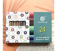 TEMU Dededepraise 24 Lápices de Acuarela sin Madera. Completo, Sin Madera. Set de 24 Lápices sin Madera. Color , Vintage, Morandi. Lápices Surtidos