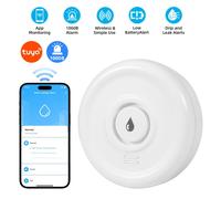 TEMU Detector de WiFi con Alarma de Volumen - Notificación por Teléfono Móvil para Cocinas, Baños, Lavanderías, Sótanos, Garajes y Piscinas