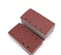 TEMU Discos de Lijado Autoadhesivos para Lijadoras Neumáticas, Hojas de Papel de Rectangulares con Cierre de Gancho y Bucle de 80, 185x93mm - Paquete con Granos 40-2000