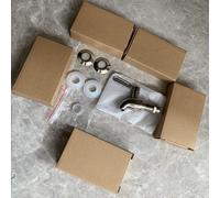 TEMU Dispensador de bebidas de cristal con grifo de acero inoxidable a prueba de fugas, para almacenamiento de bebidas en refrigerador, para agua, té helado, sangría, , cerveza.