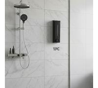 TEMU Dispensador de Jabón de Manos de Grado Comercial - Contenedor de Resistencia - Bomba de Montaje en Pared para Oficina, Gimnasio y Baño de Restaurante
