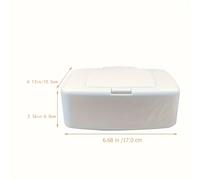TEMU Dispensador de toallitas, soporte para toallitas, contenedor portátil recargable para toallitas, toallitas de papel, estuche , cajas de pañuelos, de almacenamiento, contenedor
