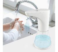TEMU Dispensador Jabon Automático de 500ml, Sensor Automático, 5 Niveles de Dosificación, Ideal para Baño y Cocina, Funciona con 4 Pilas AA (no incluidas), Spray