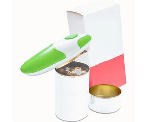 TEMU Eléctrico Automático: tus Latas con un Solo Botón - Operación , Bordes Suaves, Funciona con Pilas AA (Pilas No Incluidas), Ideal para Mayores y Aquellos con Artritis o Debilidad en