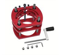 TEMU Elevador de fresadora para motores de 65 mm de diámetro - Base de elevación de placa de inserción de mesa de fresadora para carpintería - Bancos de trabajo para fresadora de madera