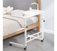 TEMU Escritorio ergonómico ajustable de 23.6" " y de 0° a 90°, escritorio para ordenador que , flexible y móvil, duradero y fácil de , mesa plegable espaciosa para oficina en casa, sofá