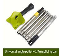 TEMU Espátula acabadora de plástico para esquinas de paneles de yeso de 1.7 espátula para masilla y de extensión con rodillo retráctil portátil para piso, pared y baldosas de cerámica, 1 pieza