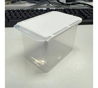 TEMU Espejo con Cajones, Espejo de Almacenamiento Transparente, Estante Extraíble Fácil de Instalar para Baño