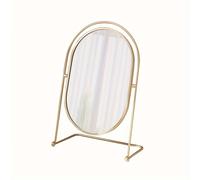 TEMU Espejo de Maquillaje de Lujo /Espejo de Definición para Escritorio de Dormitorio/Espejo de Vestir para /Espejo /Espejo de Princesa Espejo Giratorio