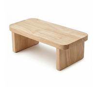 TEMU Estante de almacenamiento de escritorio pequeño de madera engrosada, estante de madera, librero de escritorio, portavasos, organizador, estante de almacenamiento de mesa