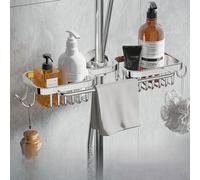TEMU Estante de Almacenamiento para Baño, Cesta de Almacenamiento para Cabezal de Ducha, Estante para Cabezal de Ducha, Adecuado para Cabezal de Ducha de Baño y Grifo de Cocina