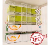 TEMU Estante Organizador Divisor de Gabinete para Almacenamiento de Film Transparente, Estante Interior de Puerta para Suministros de Cocina, de Almacenamiento de Pared, Estante de Pie, Estante de Pie