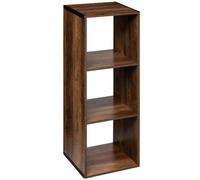 TEMU ESTANTERÍA MIX CON 2/3/4 COMPARTIMENTOS DE MADERA INDUSTRIAL