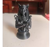 TEMU Estatua de en 3D - Figura de Gato en Plástico, Decoración de Mesa de Religión para Hogar y Coleccionistas, Estatua de del Antiguo , Regalo para Amantes de y Decoraciones con Temática