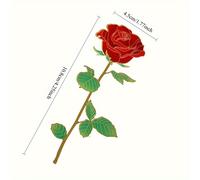 TEMU Exquisito marcador de libros de acrílico duradero con rosa y dorado/Regalo ideal para de San Valentín, Día de la , , Día del Maestro, un regalo para amantes de los libros