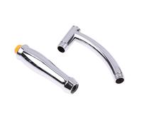 TEMU Extensión de Cabeza de Ducha con Brazo Ajustable y Soporte Manual, Kit de Extensor Angulado para Baño en