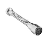 TEMU Extensor de grifo de cocina de acero inoxidable 360° Anti-salpicaduras Boquilla aireadora Flexible Manguera de extensión para fregadero Adiciones para grifo de cocina