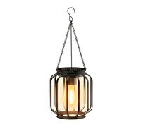TEMU Farol Colgante Solar para Exteriores, Lámpara de Mesa, Tira de Luz Solar de Metal con Gancho, Farol y , Decoración para Exteriores, Lámpara Colgante, Decoración para Jardín, , Porche,