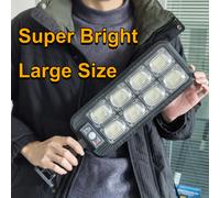 TEMU Farol solar de con 200LED/200COB, luz exterior solar para jardín y pared de funcionamiento, adecuado para iluminación de jardines/comerciales