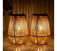 TEMU Faroles Solares para Exteriores, Ideales para , Jardín y , Luces Colgantes Solares Decorativas, Perfectas para Patios, y