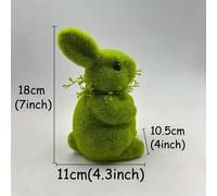 TEMU Figuras Coleccionables, Figura Decorativa de de Pascua - de Plástico con Estaca para Exhibición Navideña - No Requiere Ni Plumas - Versátil para Pascua, Acción de Gracias, y Celebraciones
