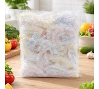 TEMU Film Transparente de Calidad Extra Grande - 900 unidades, 38.0X38.0 Cm, Tapas Elásticas Reutilizables para Tazones, Ideal para Almacenamiento de Alimentos y Preparación de Comidas