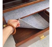 TEMU Forro para cajones Absorbente de humedad y a prueba de humedad, fieltro para armario, alfombra absorbente de humedad y a prueba de humedad, revestimiento para zapatero, de tela absorbente