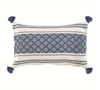 TEMU Fundas de Cojín Bohemias Decorativas para Sofá, Jacquard Colorida con Estampado Acolchada, Ideal para Decoración del Hogar