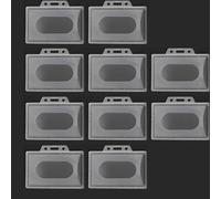 TEMU Fundas Transparentes Protectoras Multiusos para Tarjetas de Crédito y , Portatarjetas Antipérdida para Enfermeras, Permisos Laborales y Trabajo