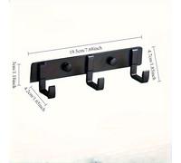TEMU Ganchos de pared para baño, toallas, batas, perchas para puerta, organizador de llaves, ropa, bolso, accesorios